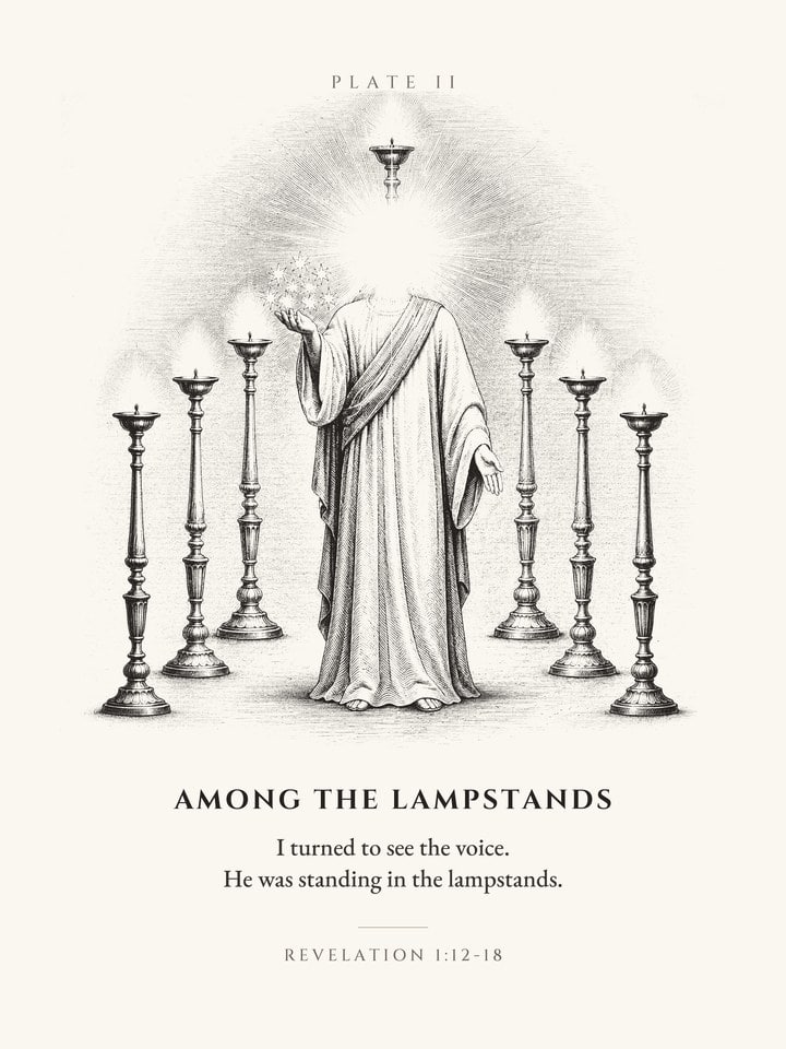 Plate II — Among the Lampstands